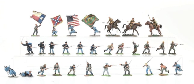 W. BRITAIN'S WWI & CIVIL WAR ASSORTMENT