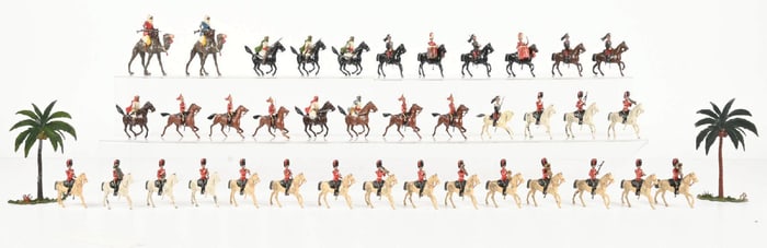W. BRITAIN'S MOUNTED ASSORTMENT