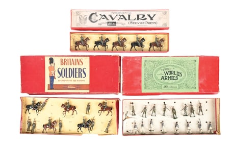 W. BRITAIN'S US ARMY SETS NO. 229, 231 & 267