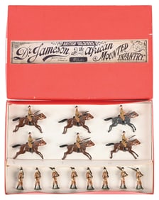 W. BRITAIN DR. JAMESON & THE AFRICAN MOUNTED INFANTRY