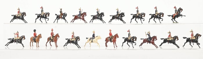 W. BRITAIN'S MOUNTED ASSORTMENT