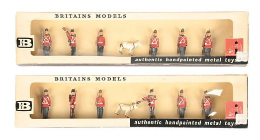 W. BRITAIN'S CANADA FORT HENRY GUARDS SETS, BOTH NO. 9158