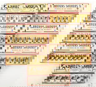 BRITAIN'S SETS NO. 2010, 2155, 1603, 1625,2035, 2051, & 1854
