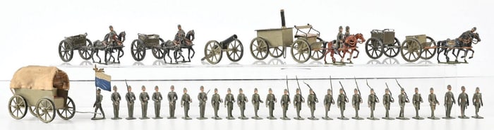 HEYDE WWI GERMAN ARMY SUPPLY TRAIN