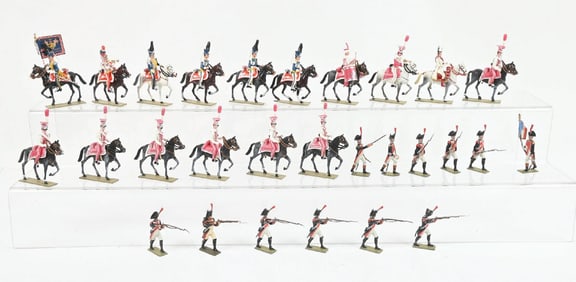 LUCOTTE TOY SOLDIERS FRENCH HUSSARS