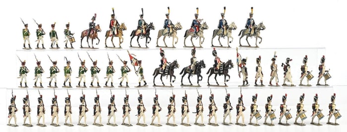 LUCOTTE FRENCH GRENADIER GUARDS, PIONEERS, & MOUNTED HUSSARS
