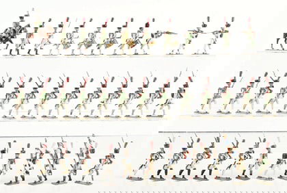 LUCOTTE AUSTRIAN GUARDS, MARCHING & IN ACTION