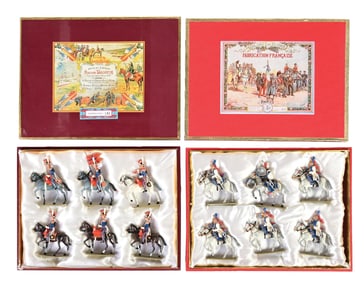 LUCOTTE REF. 117 MUSIC BAND OF THE IMPERIAL DRAGOONS & REF. 141 ROYAL HORSE GUARD