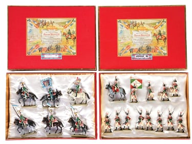 LUCOTTE REF. 180 BAVARIAN UHLANS & REF. 174 GUARDS DE MILAN