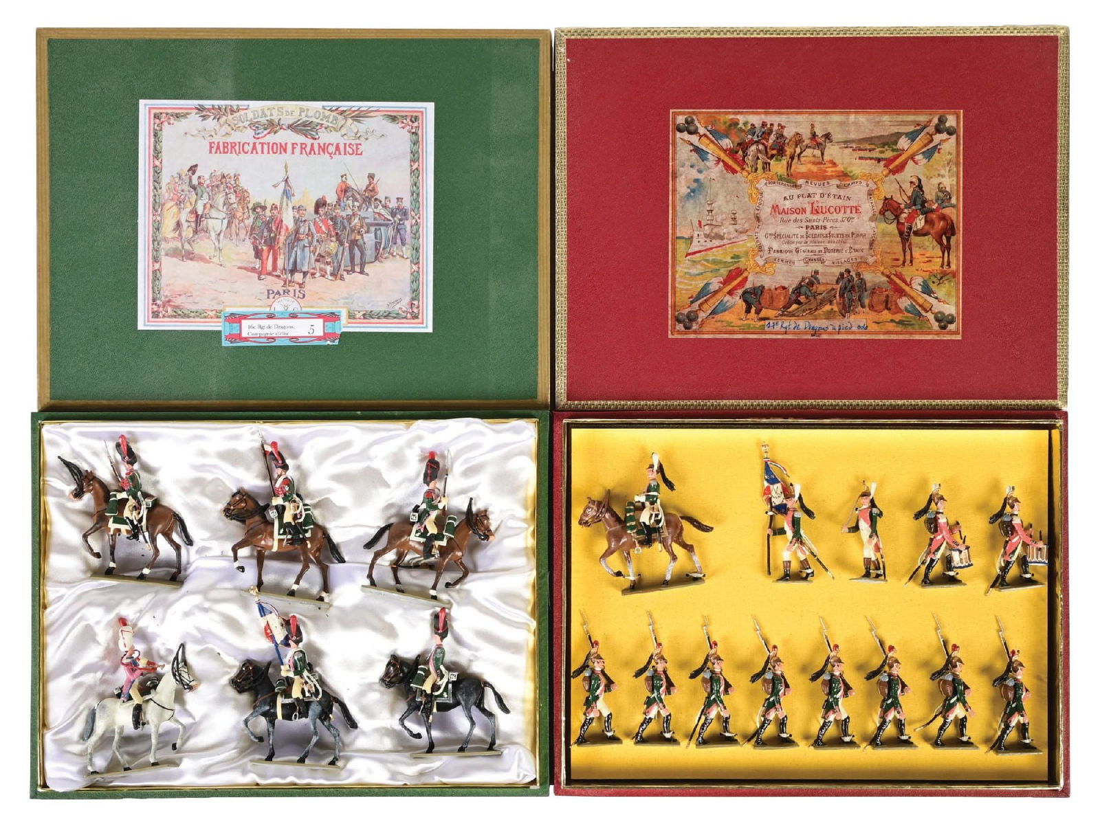 LUCOTTE 27E REGIMENT DE DRAGOONS APIED & 16E REGIMENT DE DRAGOONS LIL D'ELITE (1 of 3)