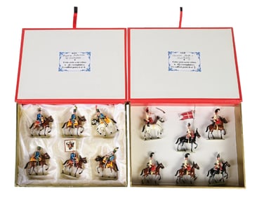 LUCOTTE AUSTRIAN HUSSARS LICHTENSTEIN REGIMENT & AUSTRIAN CHEVALIERS GUARD