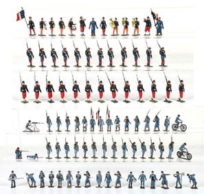 MIGNOT FRENCH MARCHING BAND & PARADE TROOPS