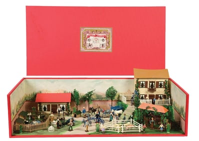 MIGNOT REF. 8032 COUNTRY FARM SCENE IN BOX