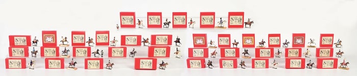 MIGNOT NAPOLEONIC STAFF & OTHER CAVALRY IN ORIGINAL BOXES