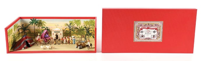 MIGNOT REF. 8049 OASIS SCENE IN BOX