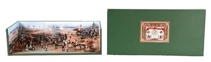 MIGNOT REF. 8078 NAPOLEONIC BATTLE SCENE