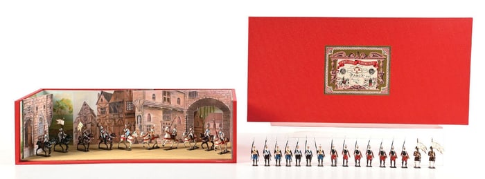 MIGNOT HENRY IV ARRIVING IN PARIS SCENE IN BOX