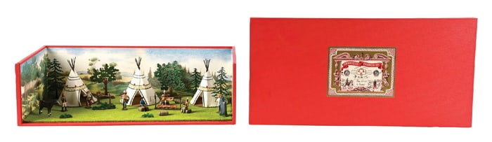 MIGNOT OLD WEST CAMP SET IN BOX