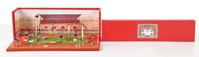 MIGNOT REF. 5910 TRACK & FIELD SCENE IN BOX