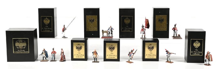 AEROART ST. PETERSBURG COLLECTION NAPOLEONIC OFFICERS & INFANTRY