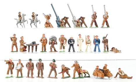 BARCLAY US MILITARY DIME STORE TOY SOLDIERS