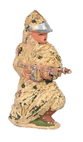 BARCLAY CAMOUFLAGED TOMMY GUNNER FACTORY PROTOTYPE FROM BARCLAY ARCHIVES