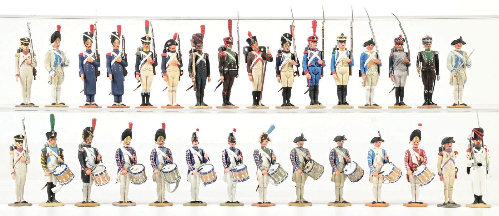 LARGE LOT OF METAYER TOY SOLDIERS (1 of 1)