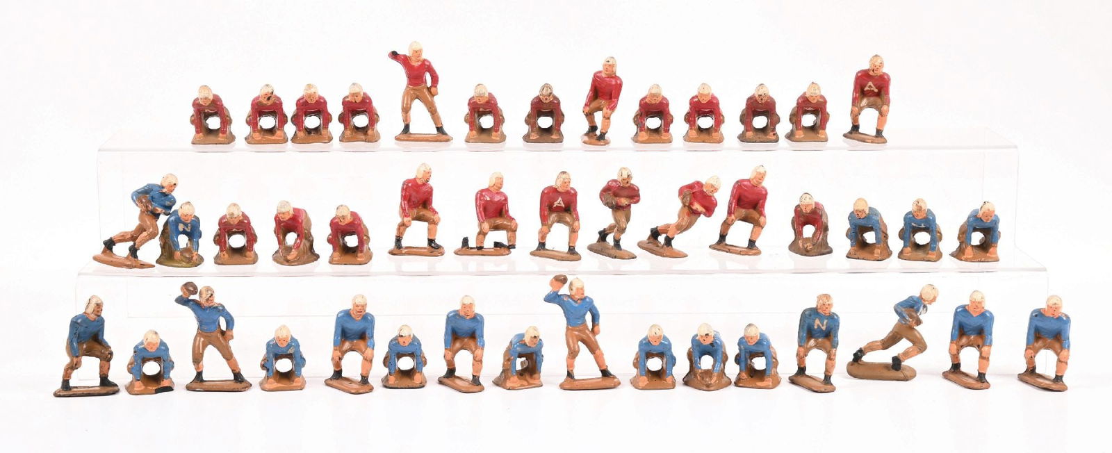 AUBURN RUBBER FOOTBALL PLAYERS (1 of 3)