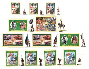 LARGE LOT OF FIRST LEGION TOY SOLDIERS IN ORIGINAL BOXES