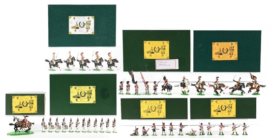 MULBERRY MINIATURES NAPOLEONIC SETS IN BOX