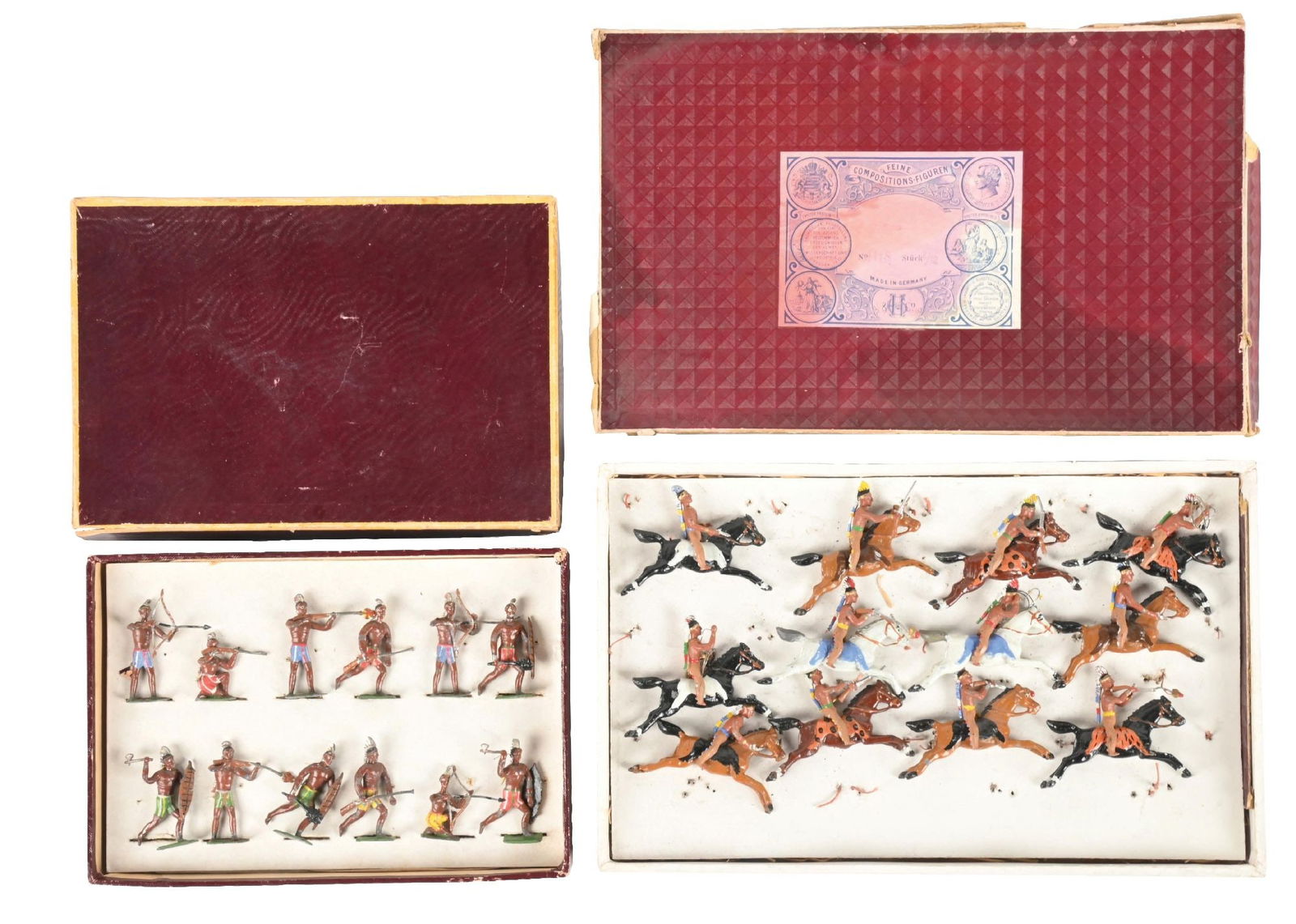 INDIANS IN ACTION & MOUNTED INDIANS (1 of 3)