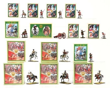 LARGE LOT OF FIRST LEGION TOY SOLDIERS IN ORIGINAL BOXES