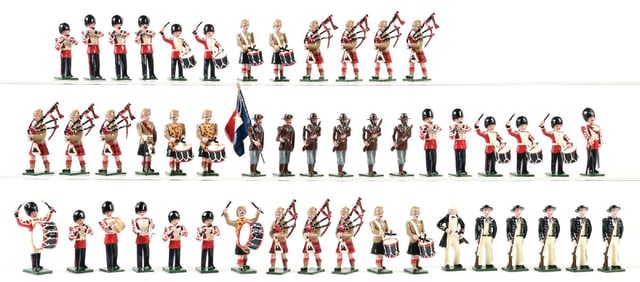 LOT OF 8: STAR TOY SOLDIER SETS IN ORIGINAL BOXES