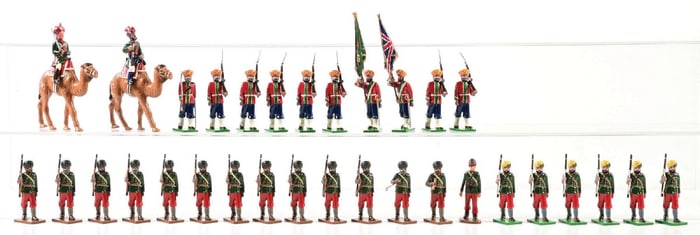 TROPHY MINIATURES INDIAN ARMY SETS