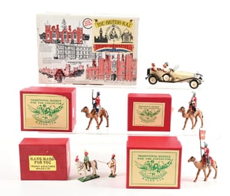 TROPHY MINIATURES THE BRITISH RAJ SETS IN BOXES