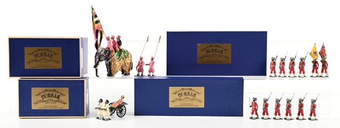 DURBAR TOY SOLDIER SETS IN ORIGINAL BOXES