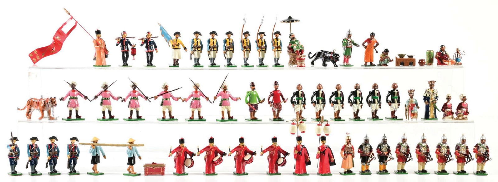 SILK ROAD SETS NO. 10, 5, 9, 15, 20, 2, 3, & SIX SETS IN INDIVIDUAL WOODEN BOXES (1 of 2)