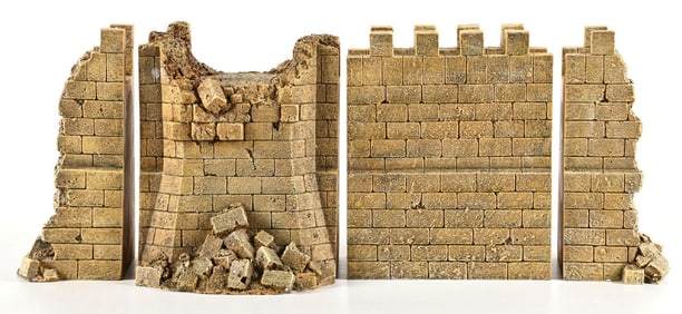 LOT OF 3: FIRST LEGION DAMAGED STRUCTURE/WALLS