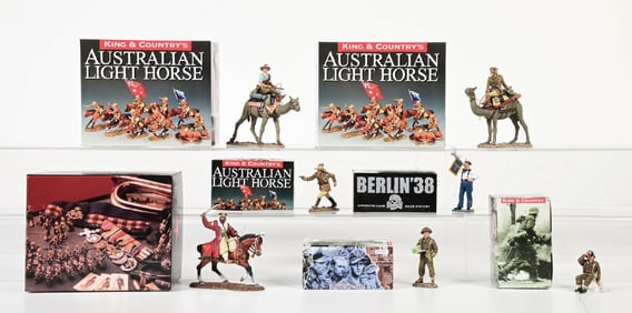 KING & COUNTRY TOY SOLDIERS IN ORIGINAL BOXES