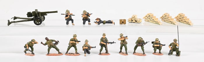 LOT OF 5: KING & COUNTRY VIETNAM WAR TOY SOLDIERS