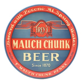 FREY'S MAUCH CHUNK BEER TRAY