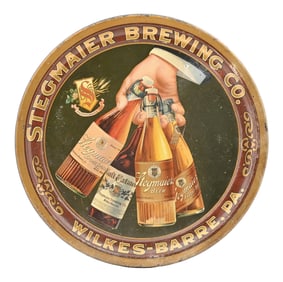 STEGMAIER BREWING CO. BEER TRAY