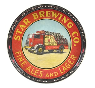STAR BREWING CO. BEER DELIVERY TRUCK TRAY