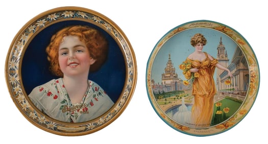 COLLECTION OF 2 RUHSTALLERS AND EDELWEISS BREWING TRAYS