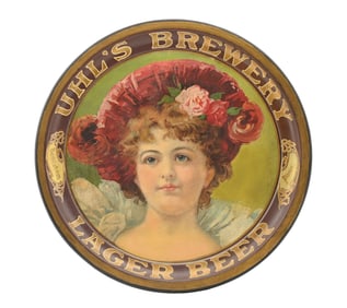 UHL'S BREWERY BEER TRAY