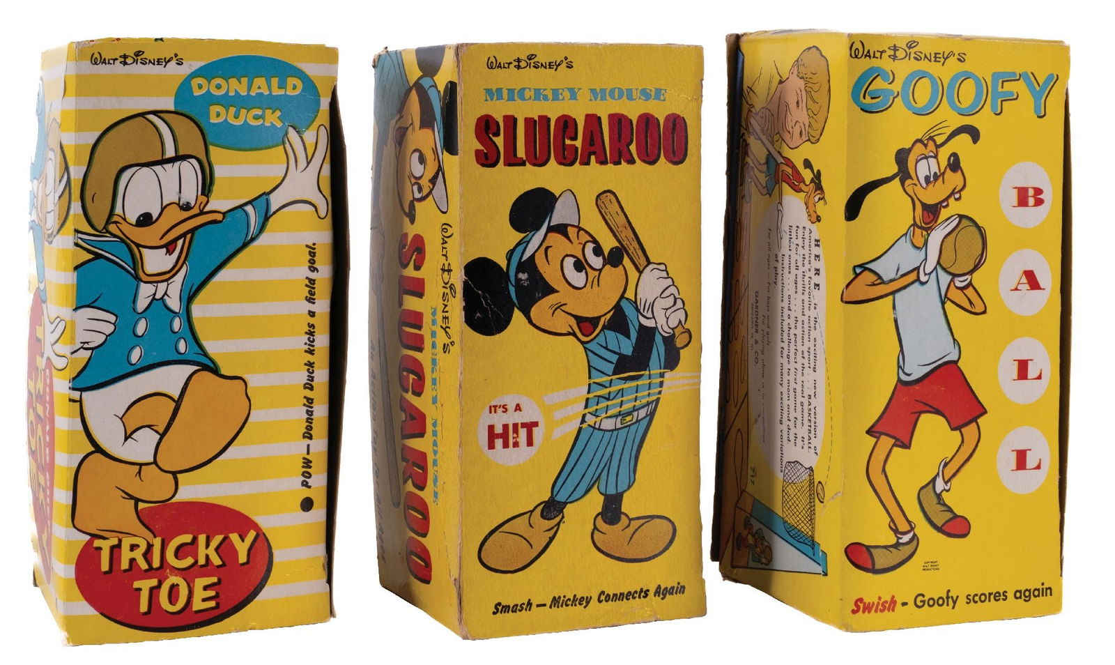 COLLECTION OF 3 DISNEY SPORTS RELATED GAMES IN ORIGINAL BOXES (1 of 5)