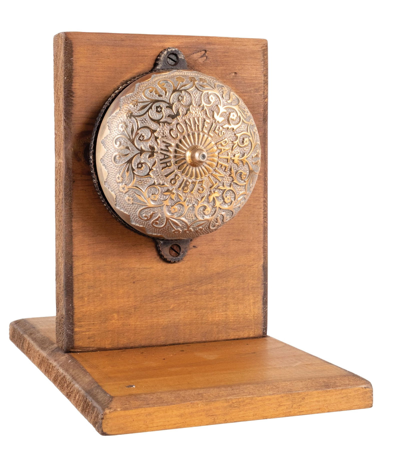 ORIGINAL VICTORIAN BRASS DOORBELL (1 of 5)