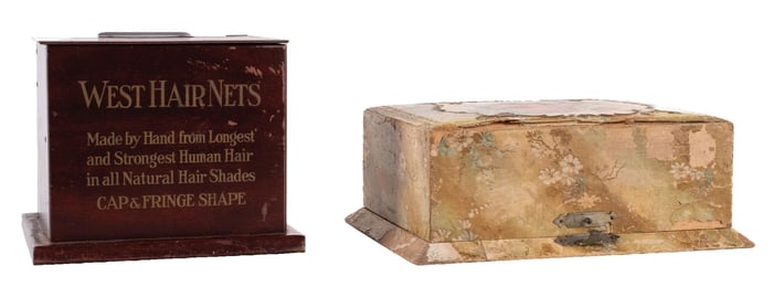 PAIR OF COUNTRY STORE DISPLAYS