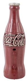 RARE COCA-COLA CROSLEY BOTTLE RADIO