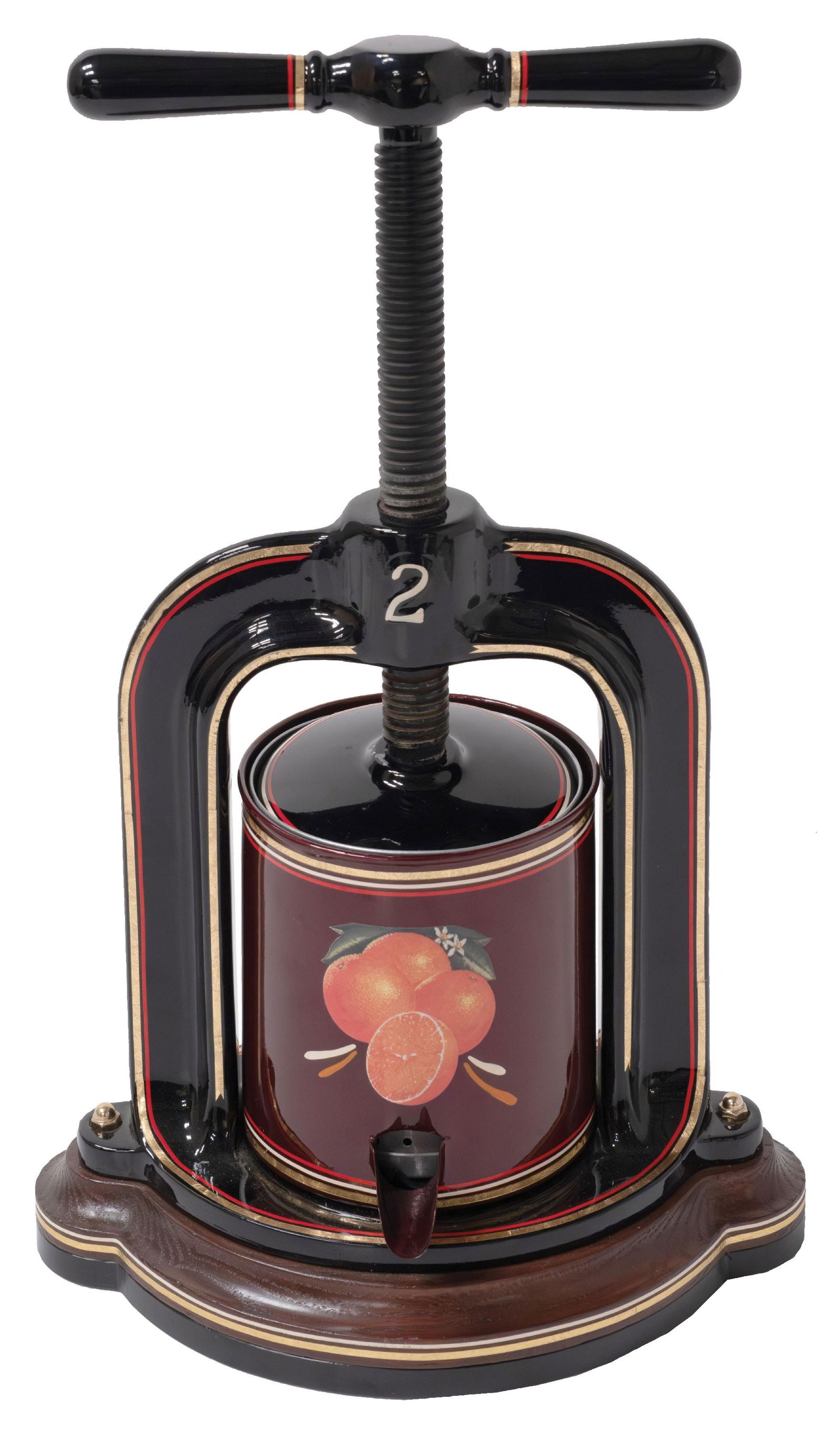 RESTORED ORANGE JUICE PRESS (1 of 5)